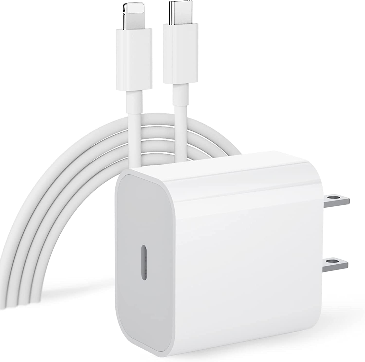 Cargador iPhone 25W + Cable USB-C a Lightning