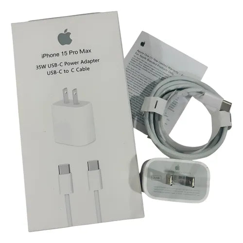 Cargador Usb-c Compatible iPhone - Carga Rápida Blanco